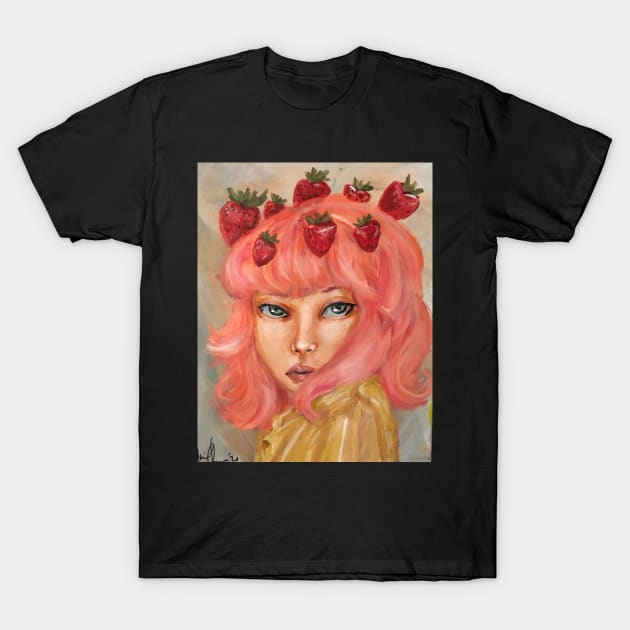 Strawberry Shortcake T-Shirt by YaebaArts